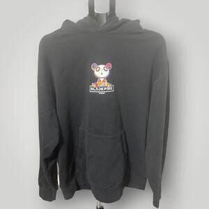 Takashi Murakami x BLACKPINK Pandakashi Hoodie Black Mens XL NTWRK KPOP